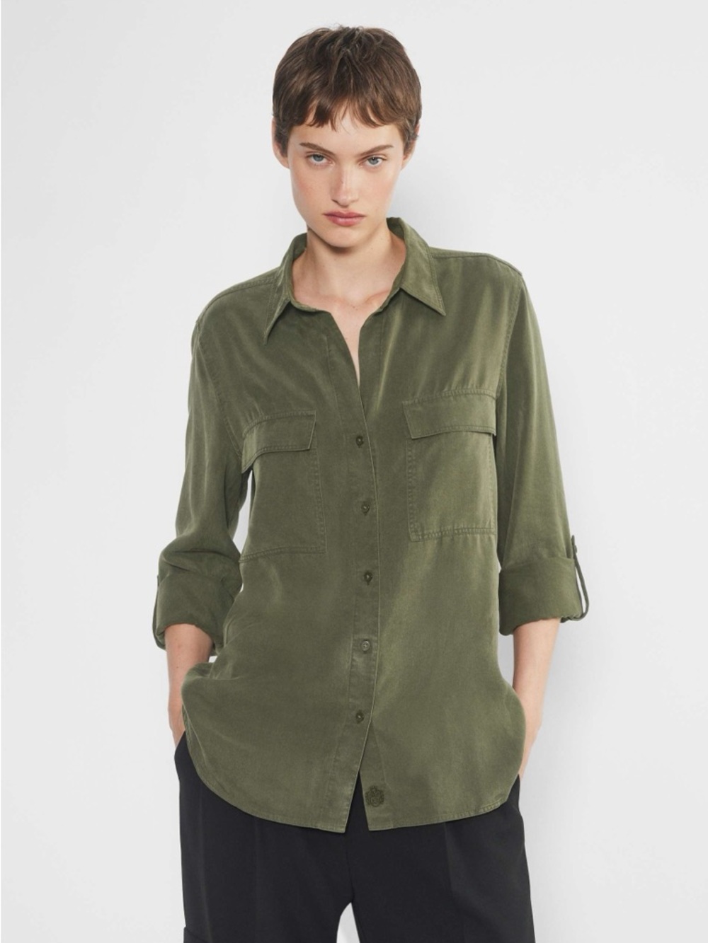 Babaton utility shirt